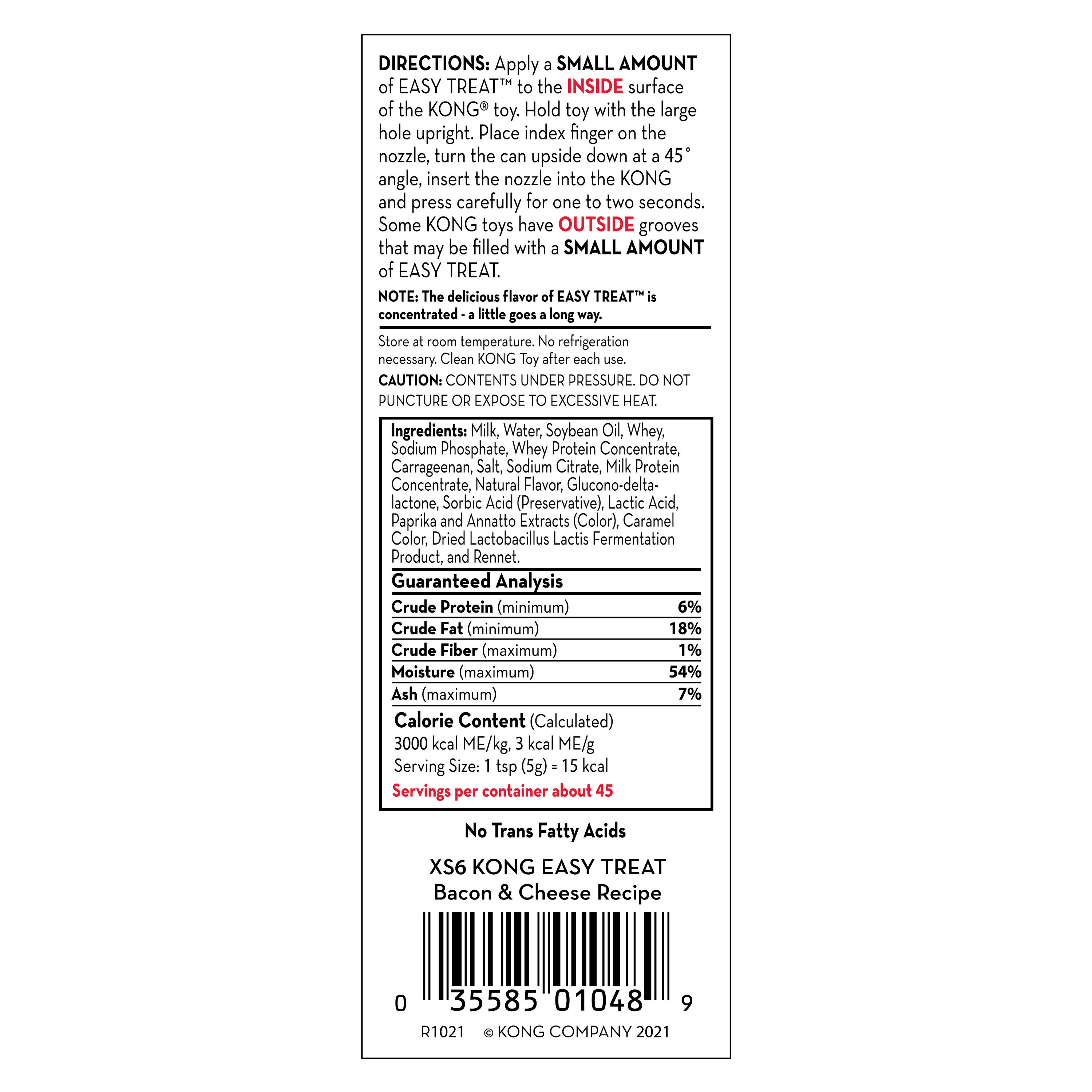 Kong Easy Treat (8oz)