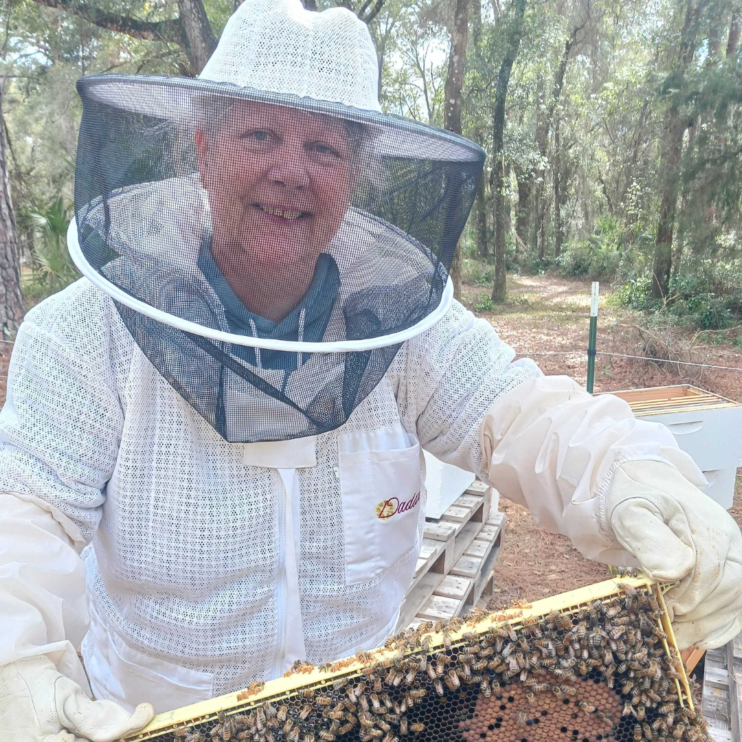 Raw and unfiltered  Wildflower Honey from the Ocala National Forest