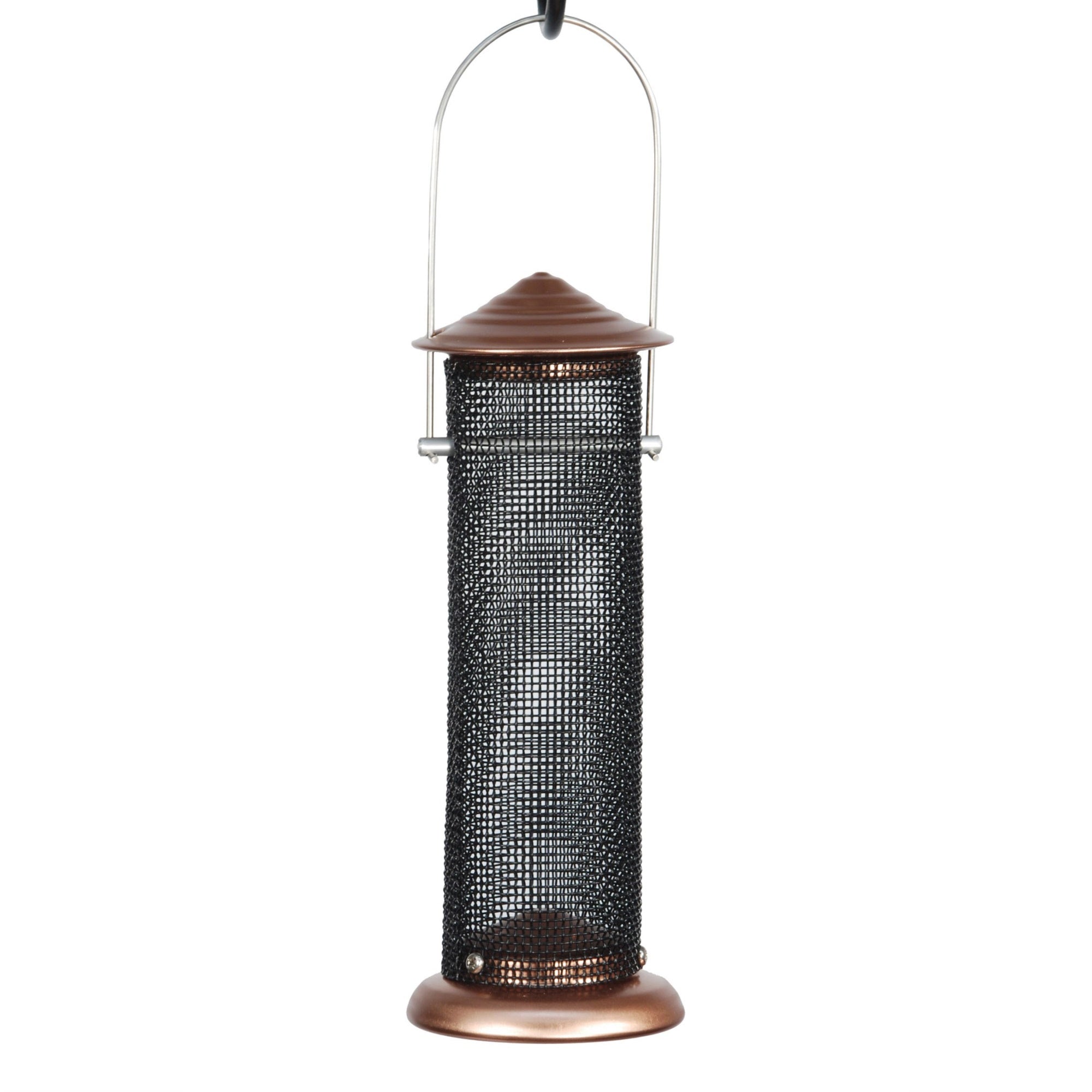 Brushed Copper Mini Nyjer Screen Feeder