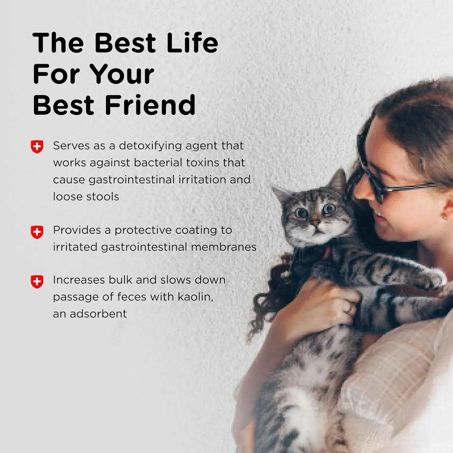 Cat Anti Diarrhea Liquid Pectin Kaolin Digestive Relief