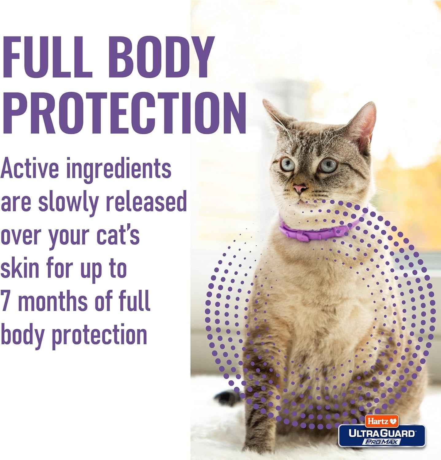 Cat Flea & Tick Collar 2 Pack – 14 Month Breakaway Protection