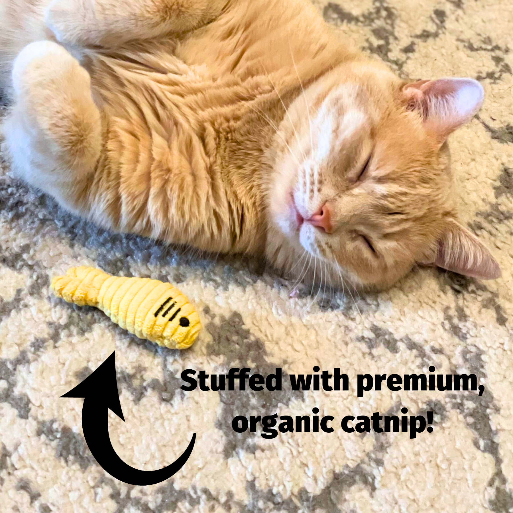 HuggleKats® Sardinies Cat Toys, 3 Pack
