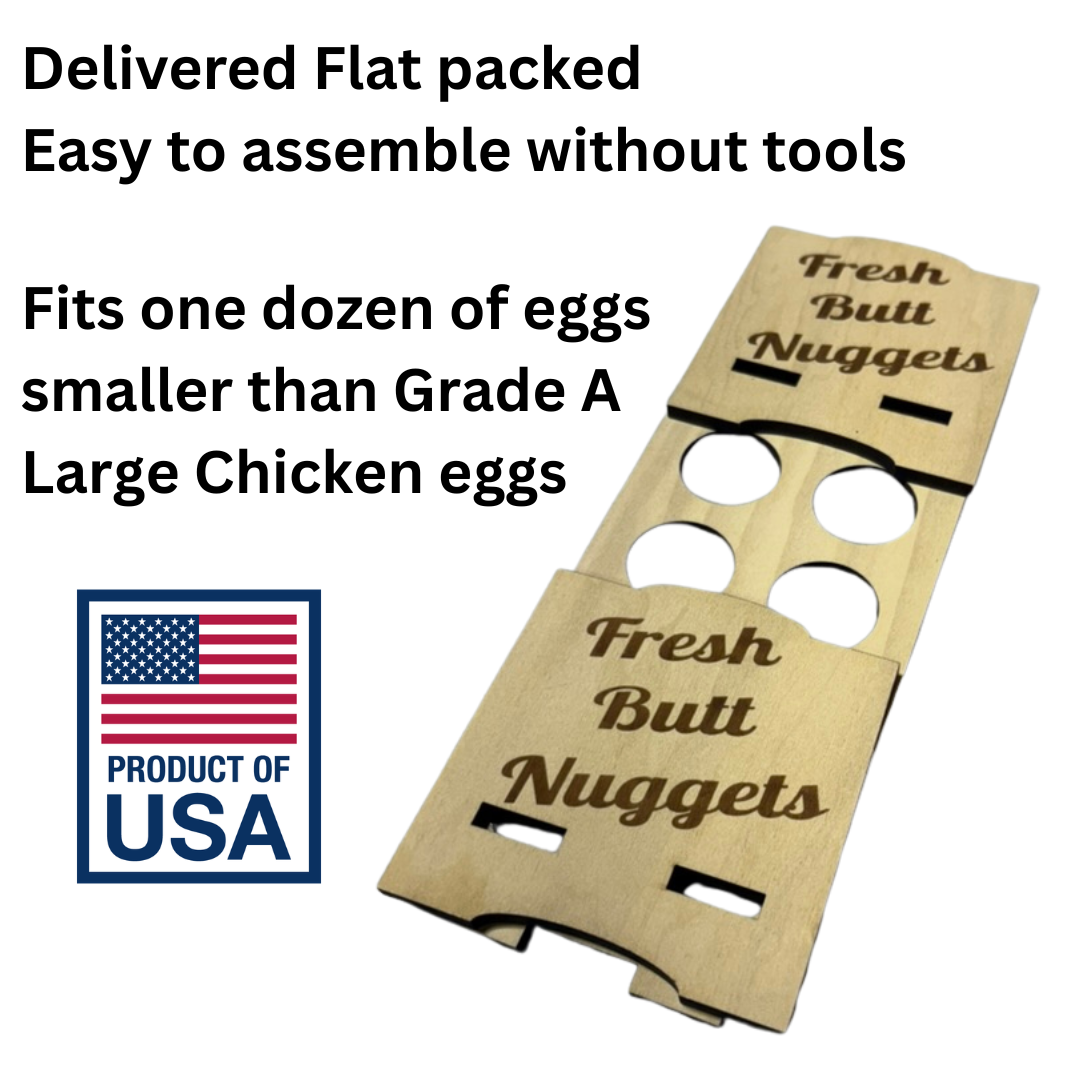 Counter Top Chicken Egg Holder - Custom Design