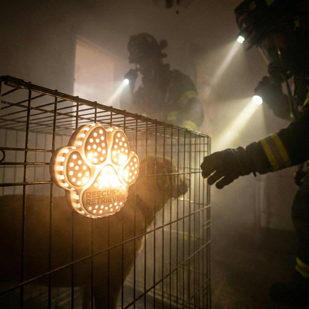 Rescue+Retriever pet smoke detector triple-pack