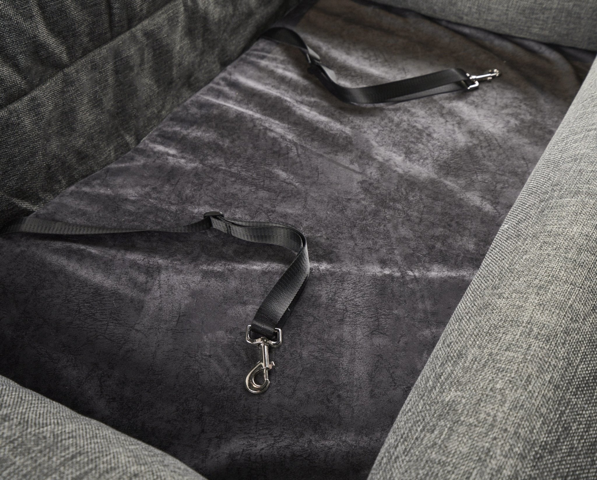 PupProtector™ Performance Tweed Memory Foam Dog Car Bed