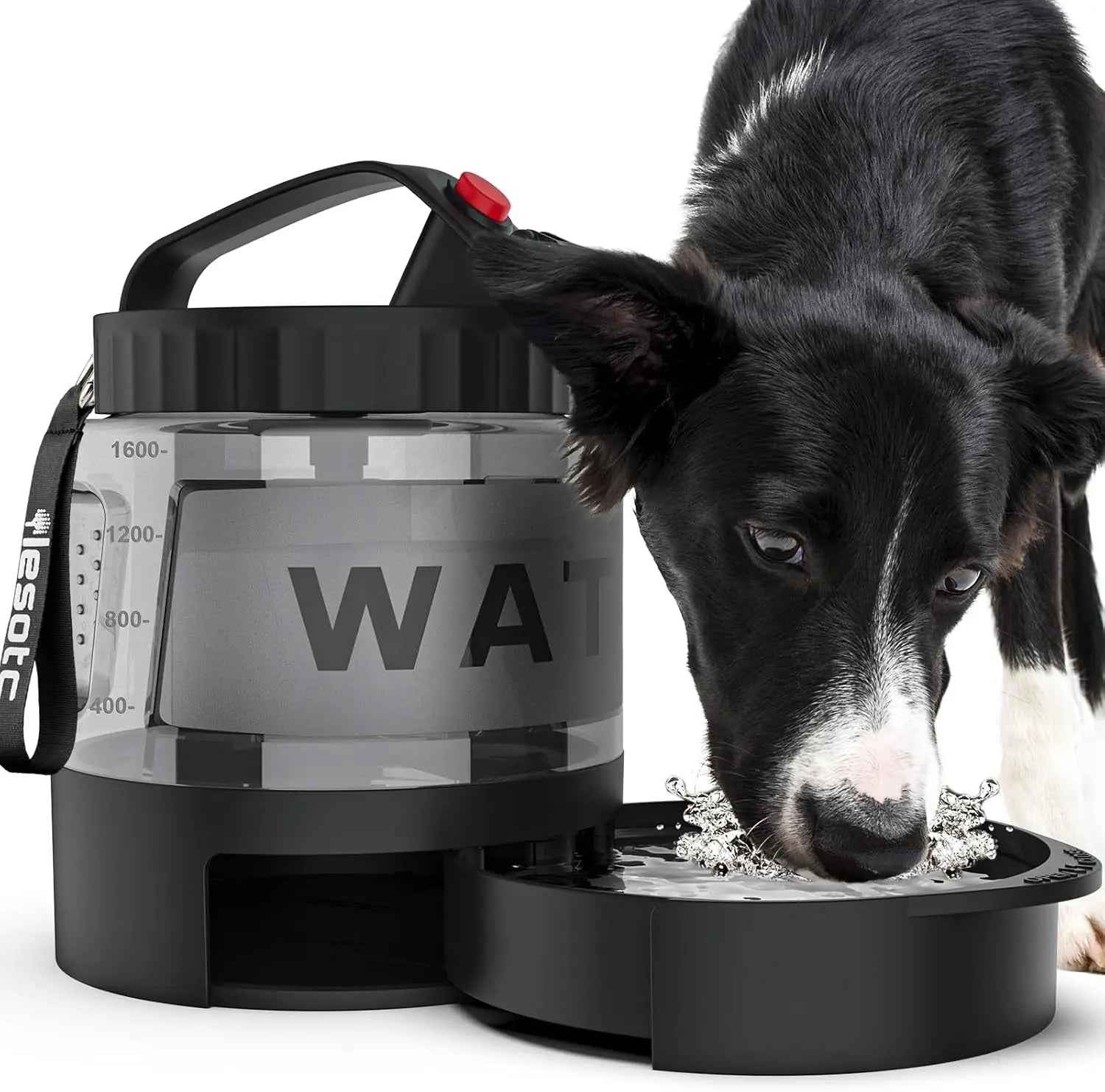 Portable Dog Travel Water Bottle Leak Proof Bowl for Hiking Large Dogs