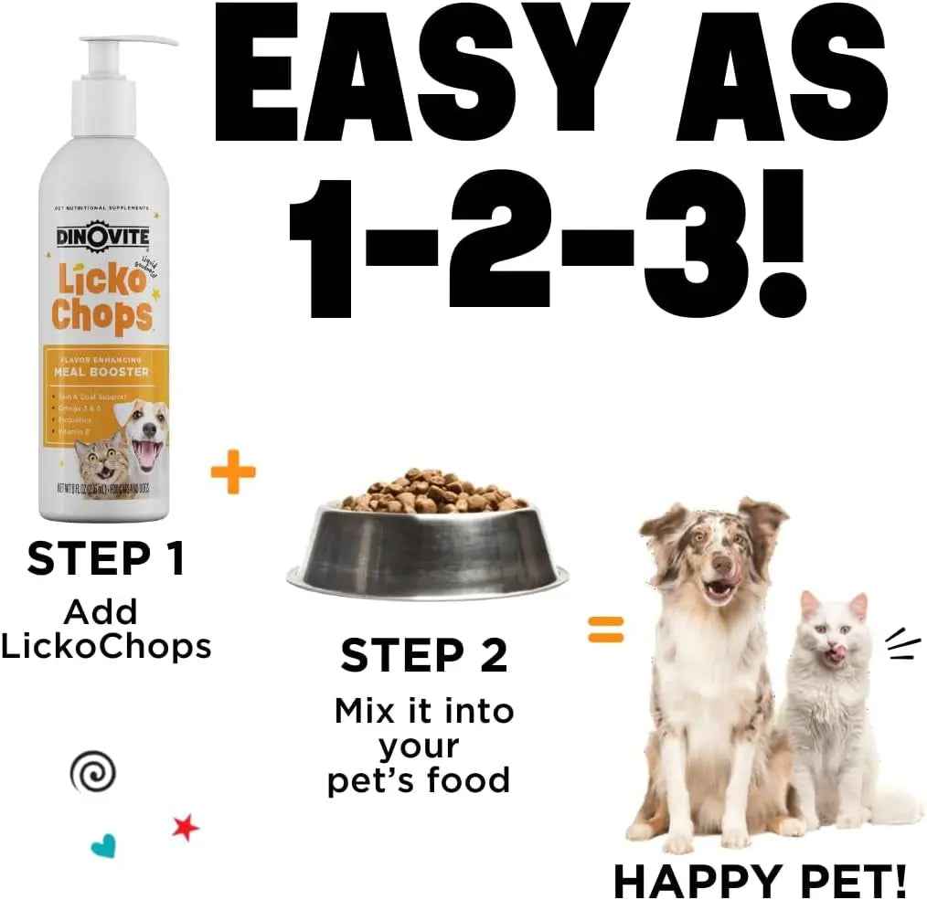 Dog & Cat Omega 3-6 Probiotics Skin & Coat 16oz Pump