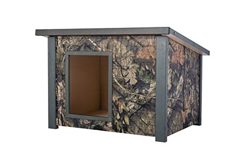 New Age Pet ECOFLEX Rustic Outdoor Dog House - Medium, Mossy Oak - Model ECOH206M