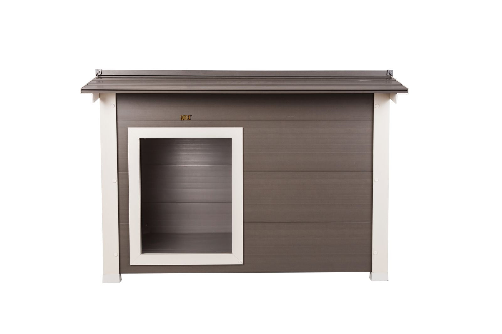New Age Pet ecoFLEX Thermocore Dog House - Extra Large, Grey, Model ECOH705XL