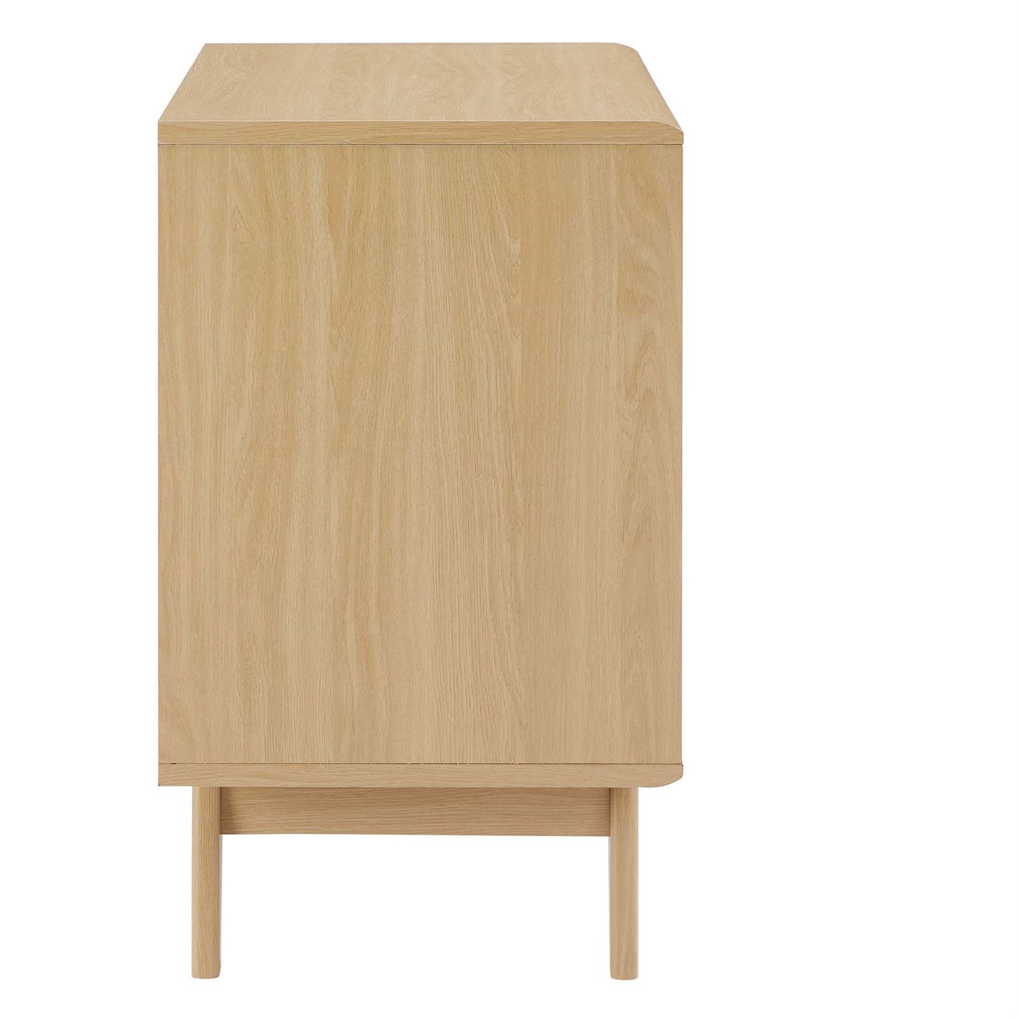 Modway EEI-6796-OAK Render Cat Cabinet, Oak