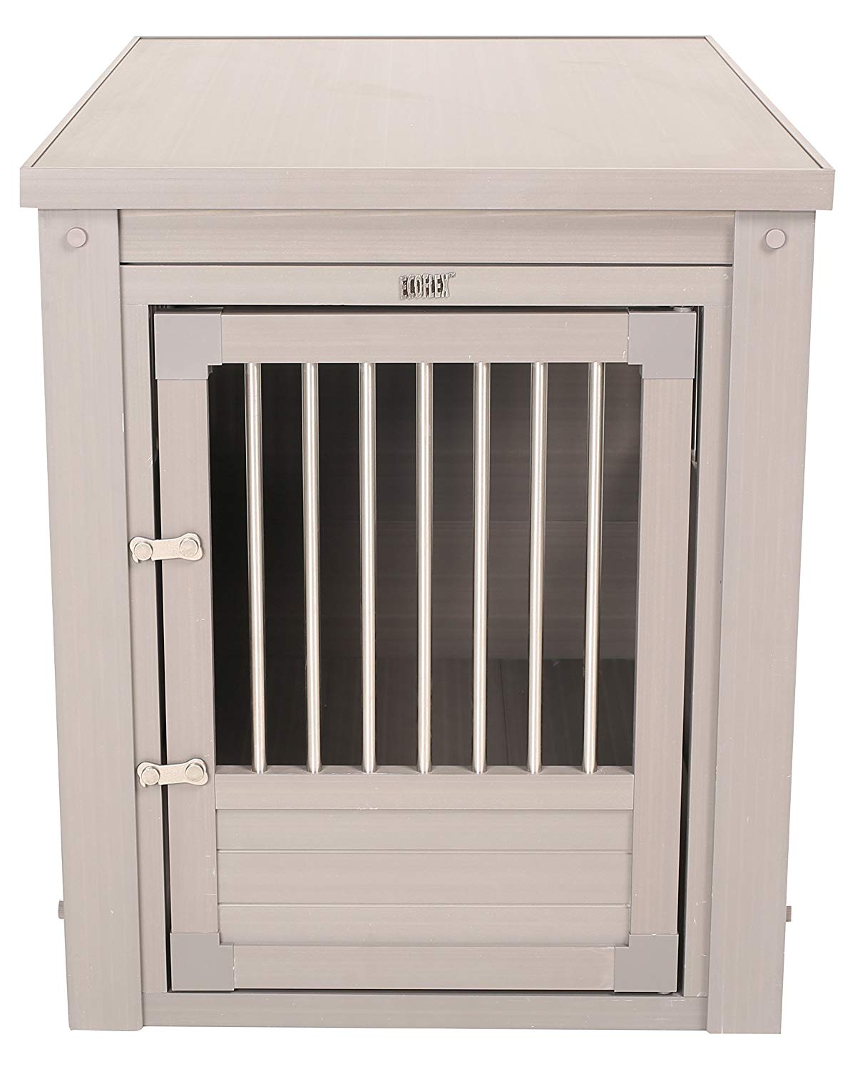 New Age Pet  Innplace Dog Crate  Grey Small