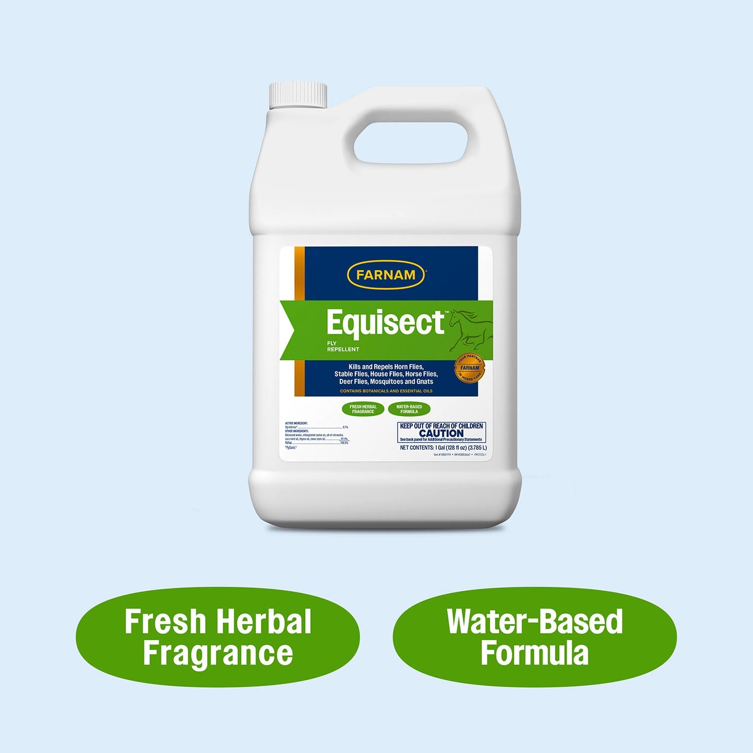 Farnam Equisect Water-Based Botanical Fly Repellent for Horses, Dogs and Cats