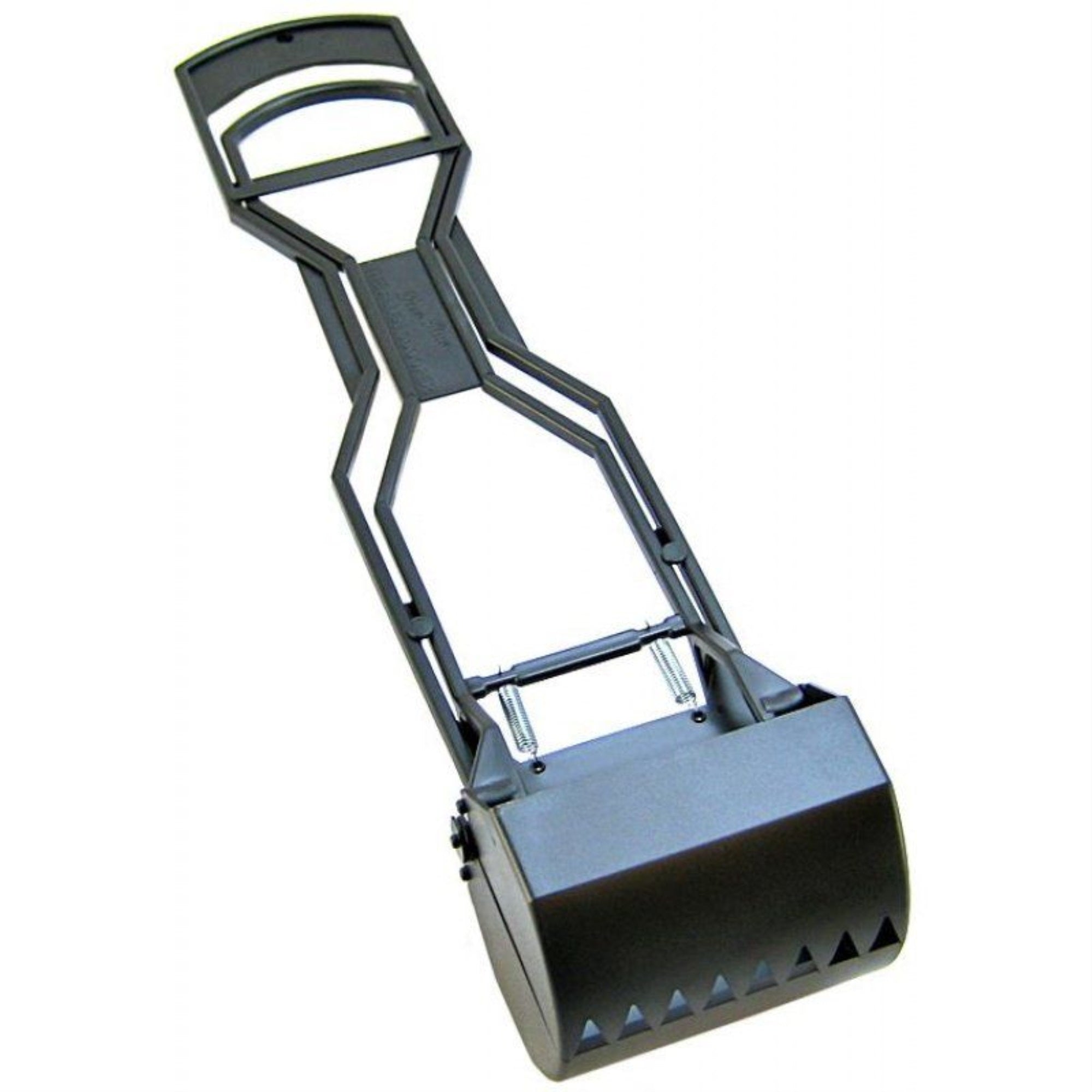 Four Paws Allen'S Spring Action Dog Scooper For Grass Standard Black 5.13' X 5.5' X 24.75'