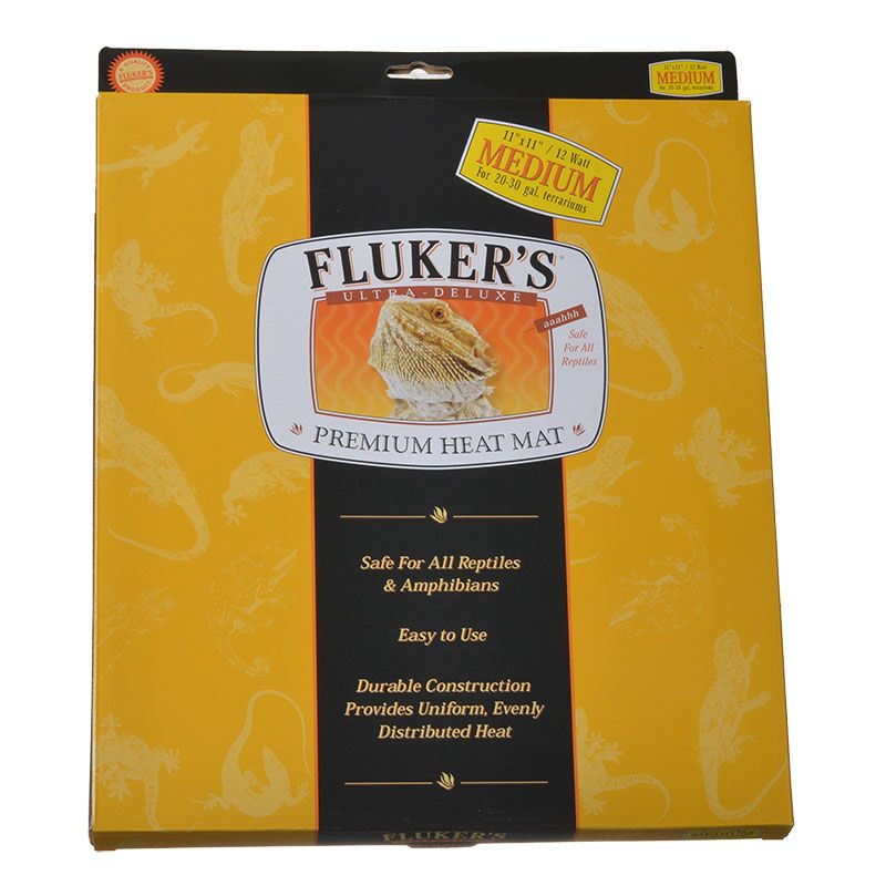Fluker'S Premium Heat Mat For All Reptiles And Amphibians, Medium 11'X11'