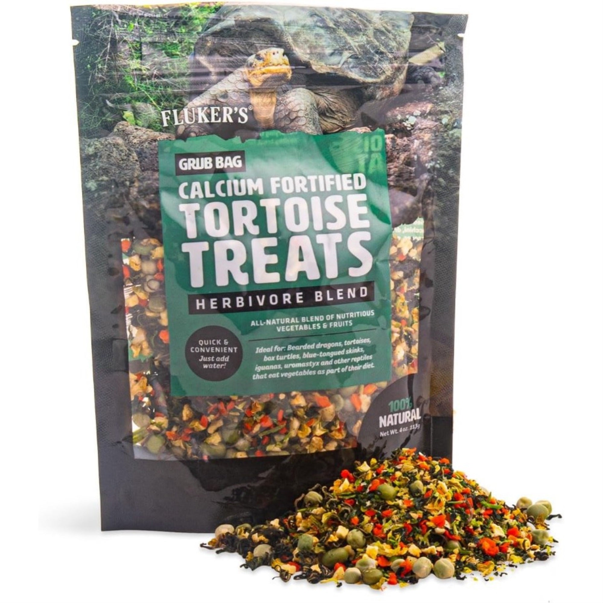 Flukers Grub Bag Calcium Fortified Treats for Tortoises