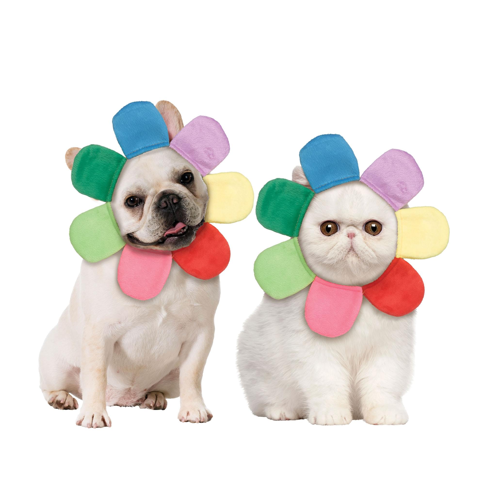 Flower Petal Hood Pet Costume | S/M