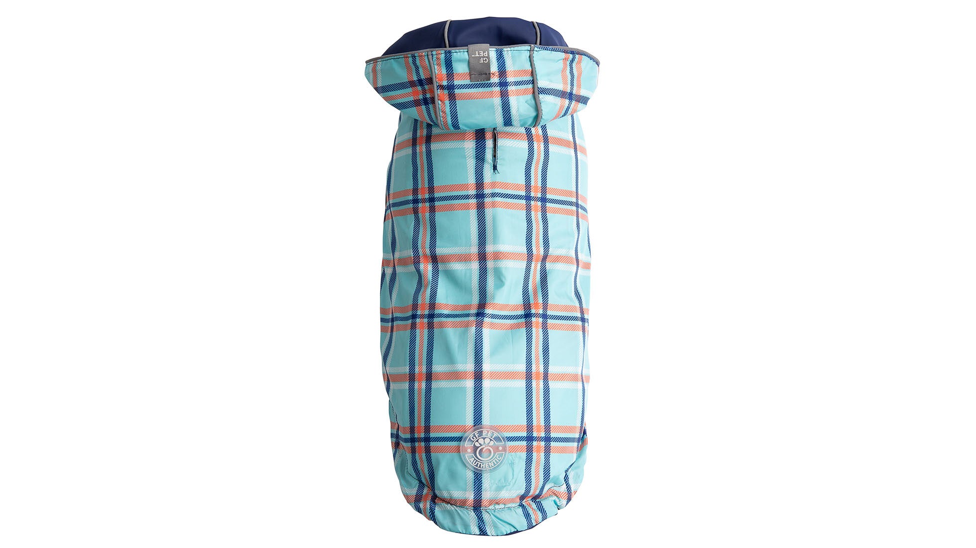 Gf Pet Navy Reversible Elasto-Fit Dog Raincoat, X-Large