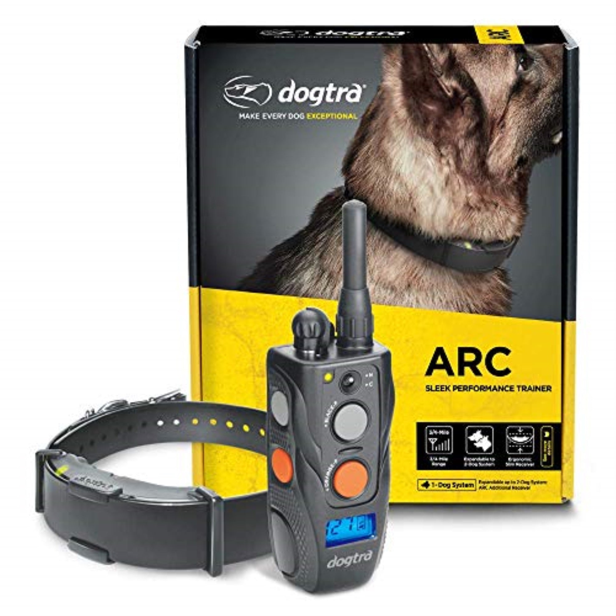 Dogtra ARC Remote Training Collar System, Black