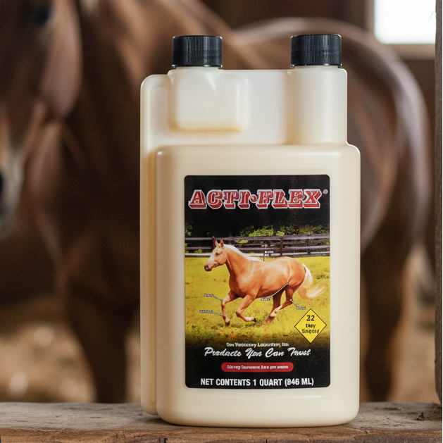 Cox Veterinary Acti-Flex Joint Compound Liquid Quart Horse Supplement 32 Day Supply