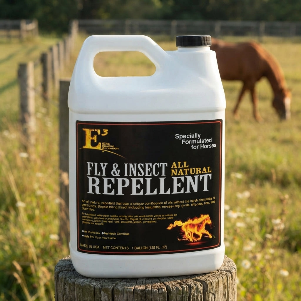 E3 Elite Fly and Insect Repellent All Natural Animals 1 Gallon