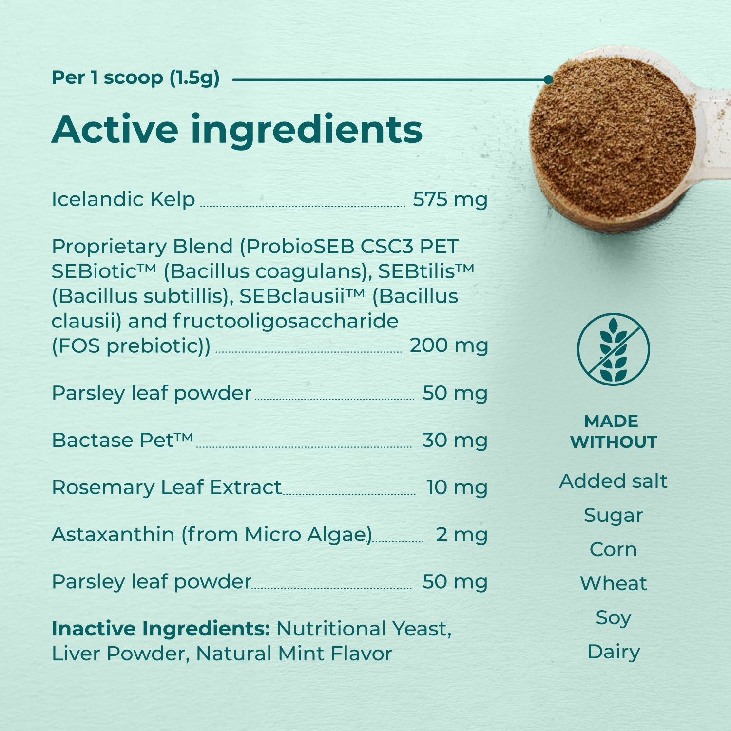 Fresh Breath Dental Powder for Dogs