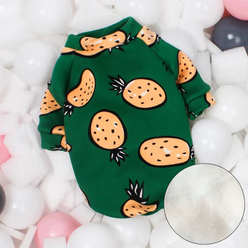 Sweet Pet Clothes for Cats Winter Warm Cat Costume Katten Gotas Kedi Sphynx Hoodie Sweater Puppy Dog Clothing Mascotas Products