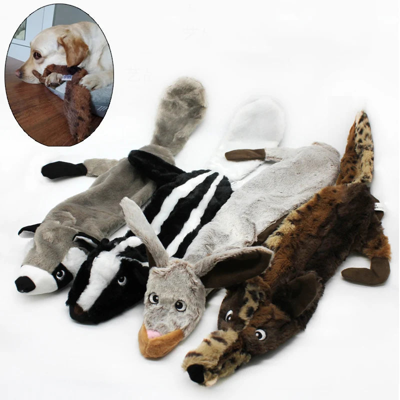 Anti-True Animal Pet Dog Squeaky Toys for Small Dogs Plush Puppy Chew Toy Dog Stuff Dogs Toys Pets Products Juguetes Para Perros