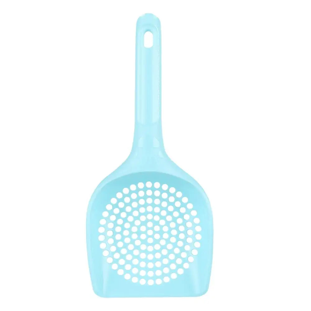 Plastic Cat Litter Shovel Pet Hollow Cleaning Scoop Cat Sand Sift Cleaning Products Dog Food Scoops Cat Toilet Training Tool