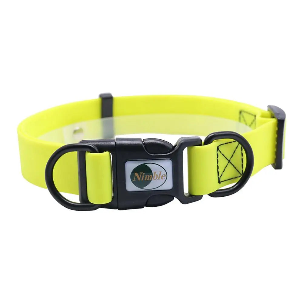 New High quality pet dog collar PVC waterproof Cat collar anti dirty easy to clean for Big small dogs puppy pet products