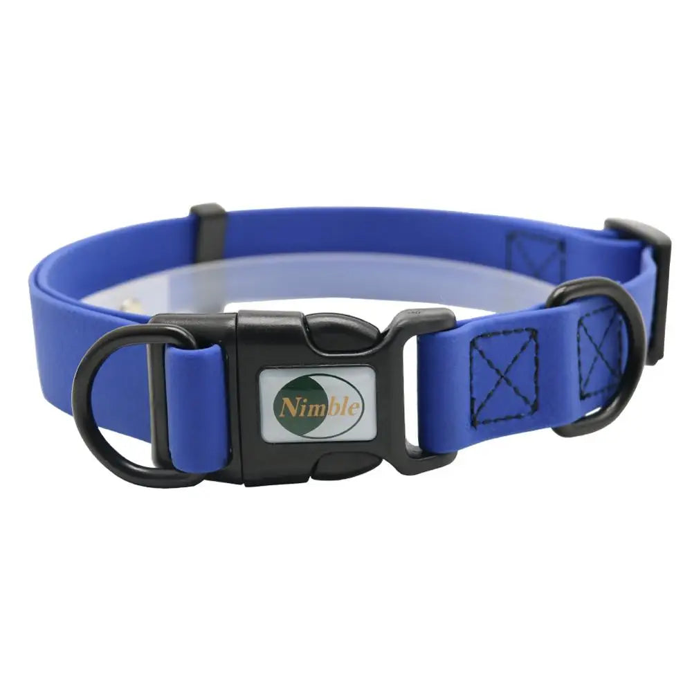 New High quality pet dog collar PVC waterproof Cat collar anti dirty easy to clean for Big small dogs puppy pet products
