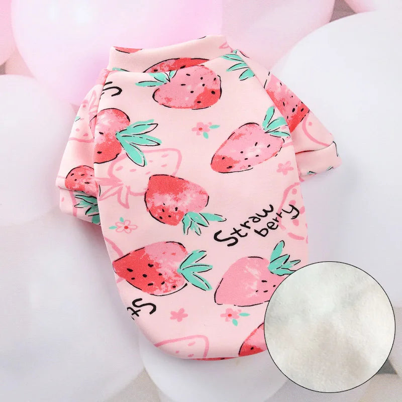 Sweet Pet Clothes for Cats Winter Warm Cat Costume Katten Gotas Kedi Sphynx Hoodie Sweater Puppy Dog Clothing Mascotas Products