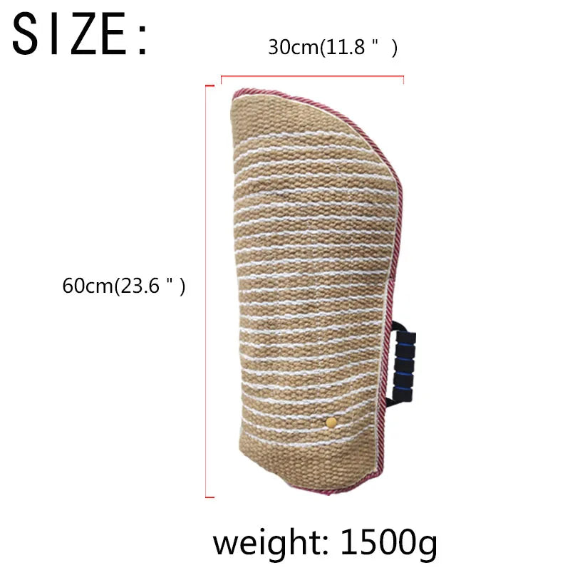 Jute Thickened Dog Bite Sleeves,Bite Stick,Guard Dog，Police Dog Training Supplies Pet Products German Shepherd Belgian Malinois