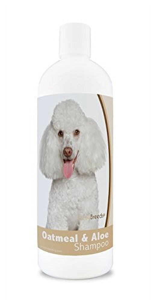 Healthy Breeds Aloe & Oatmeal Dog Shampoo Flea And Tick For Toy Poodle - Over 200 Breeds - 16 Oz - Mild & Gentle For Sensitive S