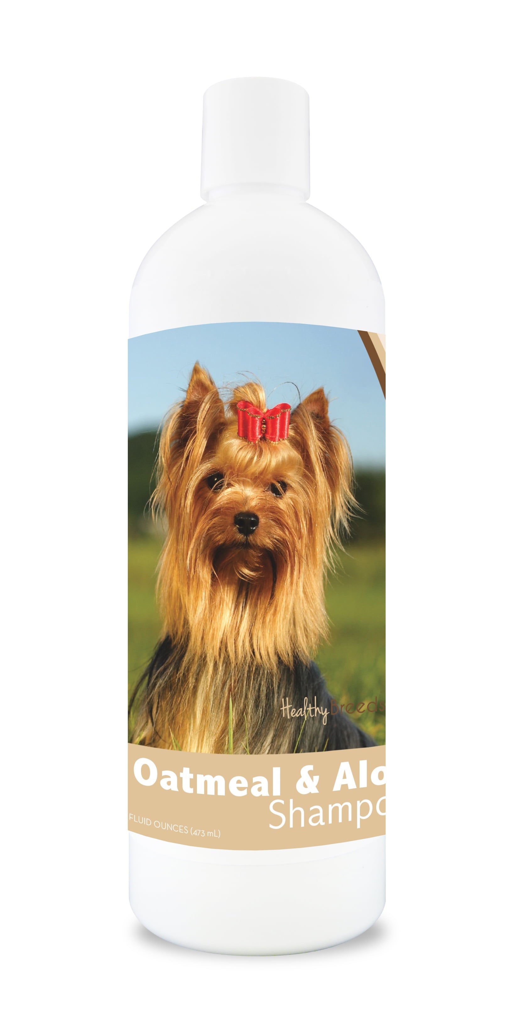Healthy Breeds Yorkshire Terrier Oatmeal Dog Shampoo With Aloe 16 Oz