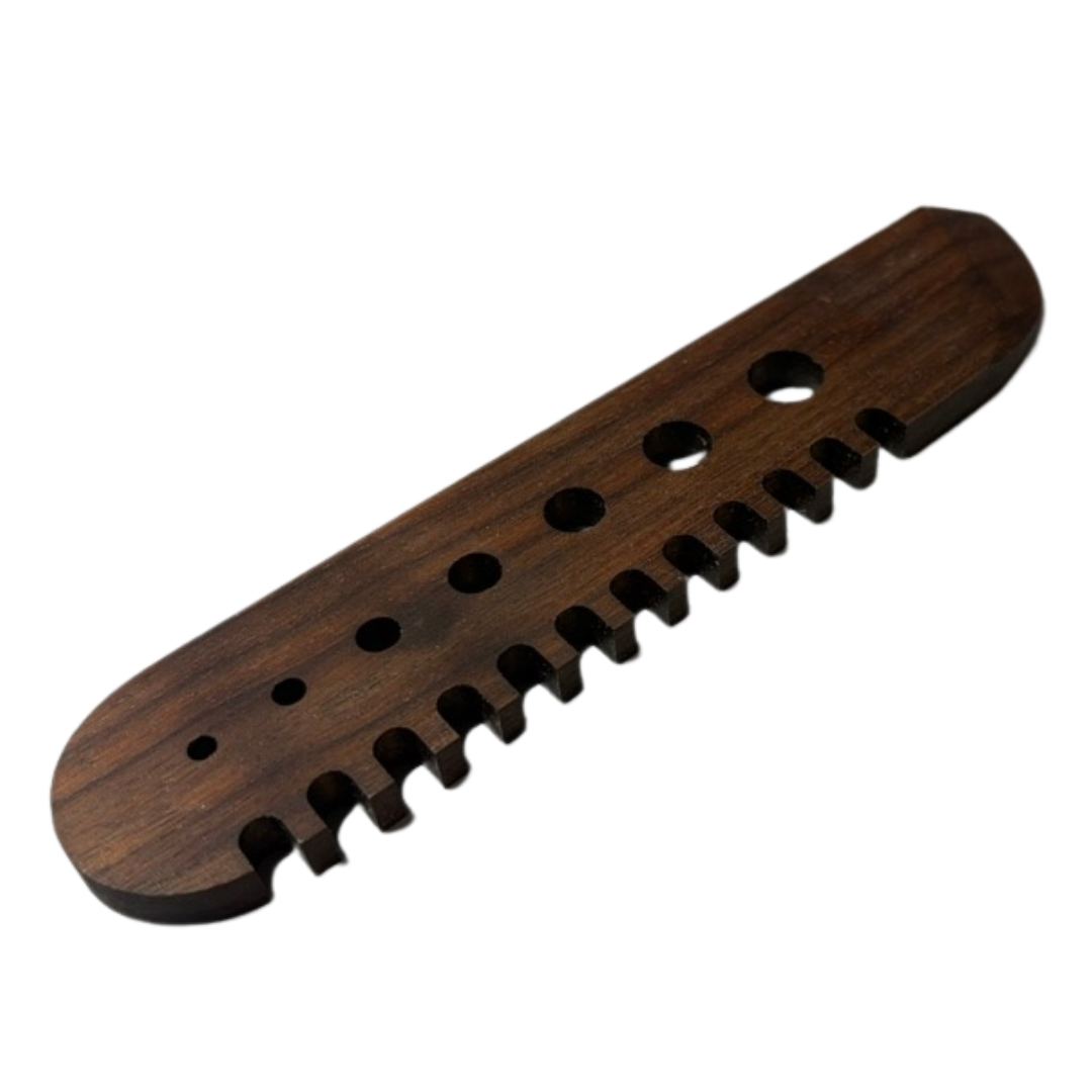 Herb Comb made from Walnut Wood