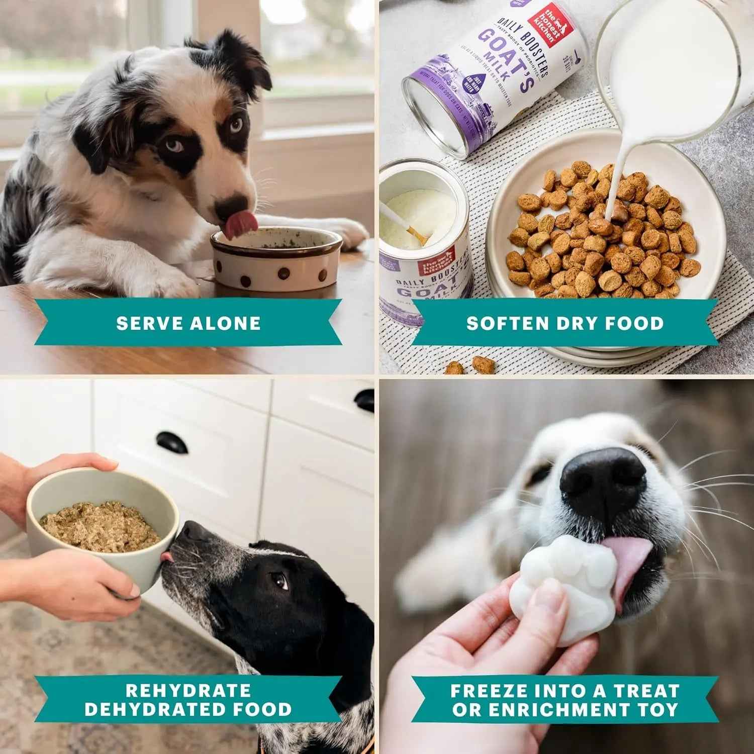 Goat Milk Powder with Probiotics for Dogs & Cats, 5.2oz