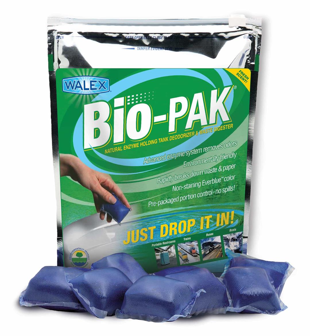 BIO-PAK BLUE 50 PACK - MINT FRESH