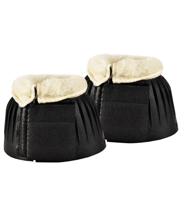 Jacks Imports 2128F-Bk-M Bell Boots Ribbed With Fleece  Black - Medium
