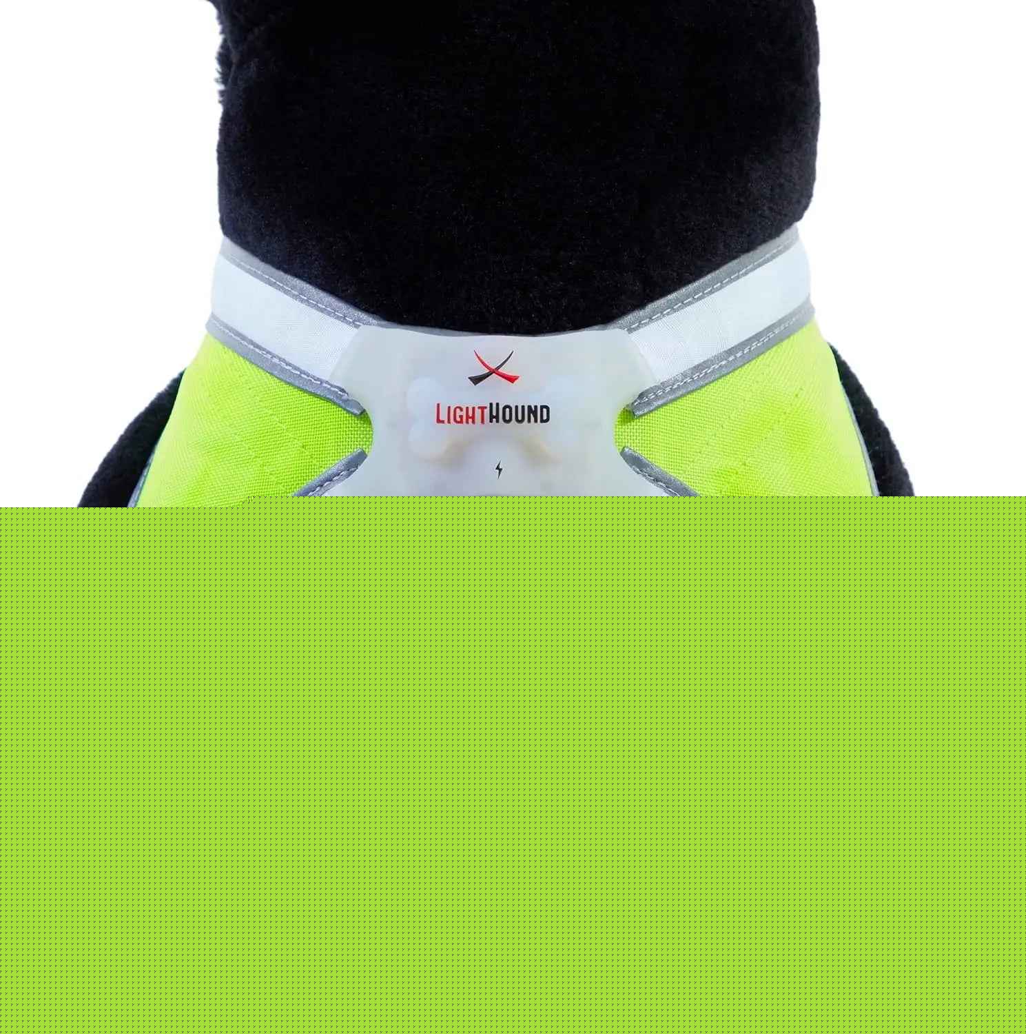 LED Light-Up Dog Harness USB Rechargeable Reflective Vest