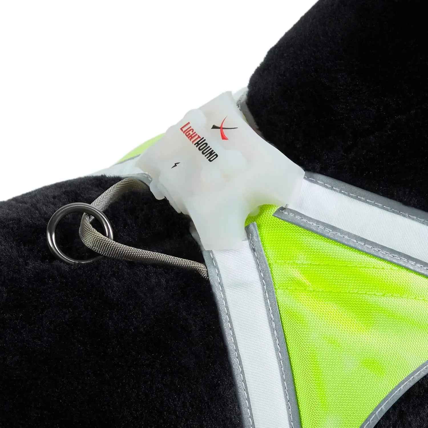 LED Light-Up Dog Harness USB Rechargeable Reflective Vest