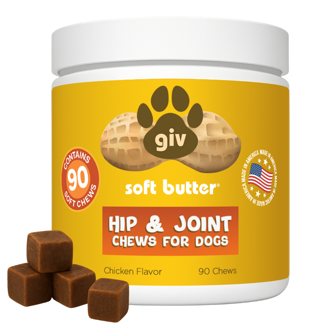 Hip & Joint Chews for Dogs (90 Count Jar)