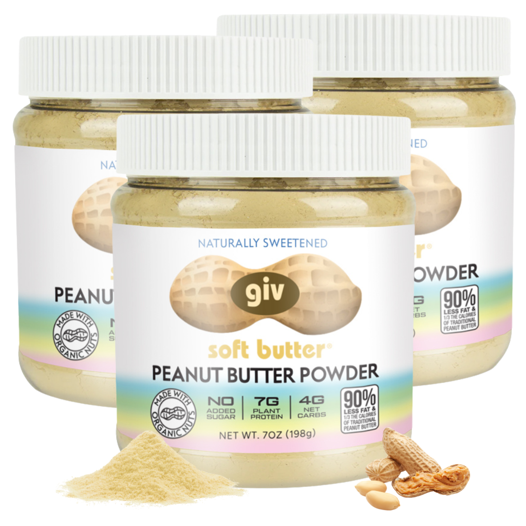 Peanut Butter Powder Three 7oz Jars