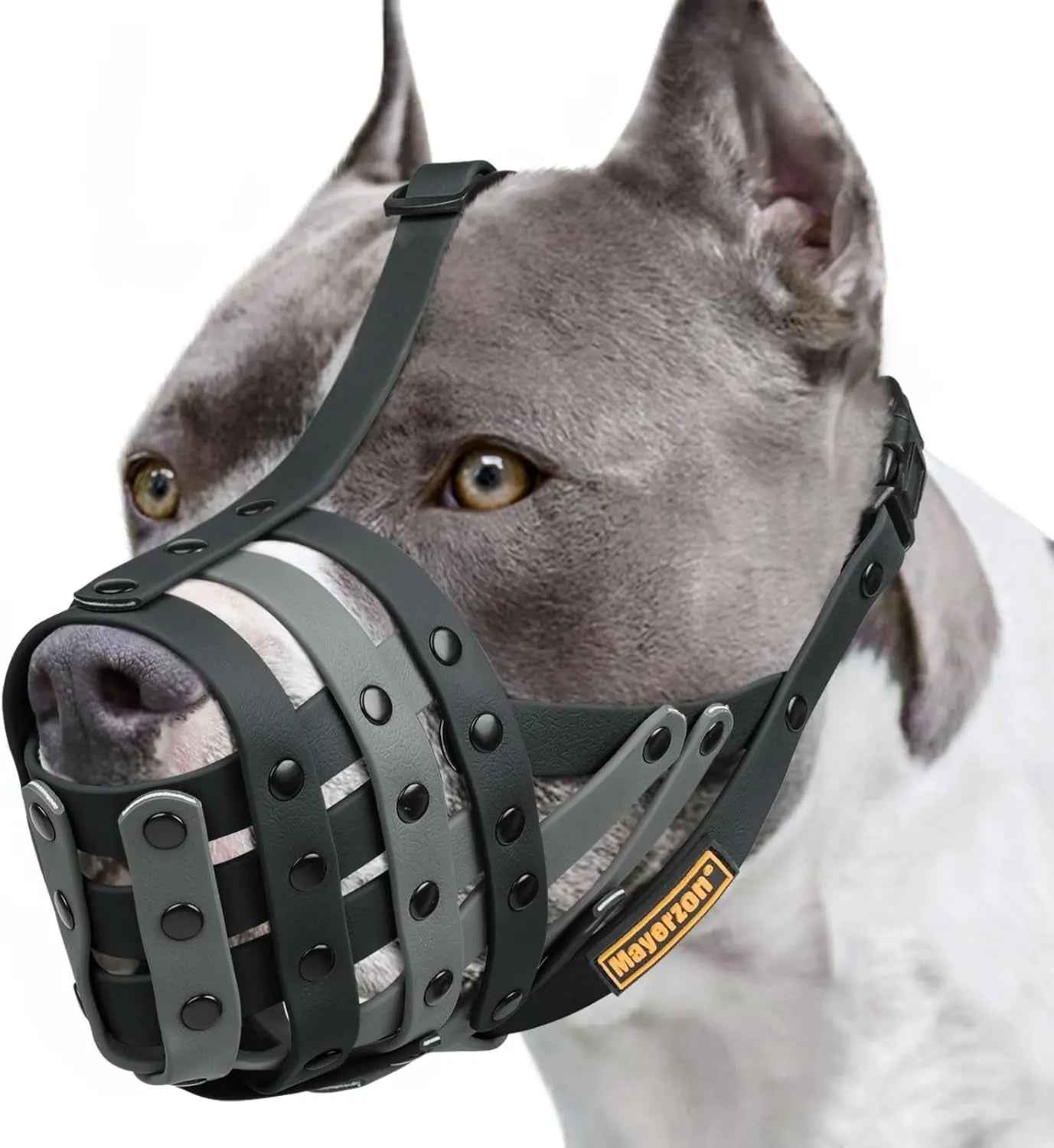 Lightweight Basket Dog Muzzle – Allows Panting, Drinking & Training