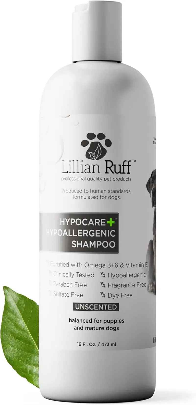 Lillian Ruff Hypoallergenic Oatmeal Dog Shampoo & Conditioner Set