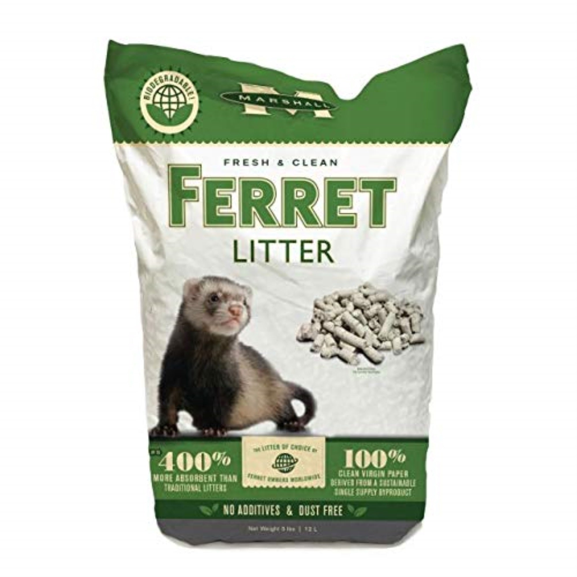 Marshall Ferret Litter, Fresh And Clean Litter, 20 Lbs