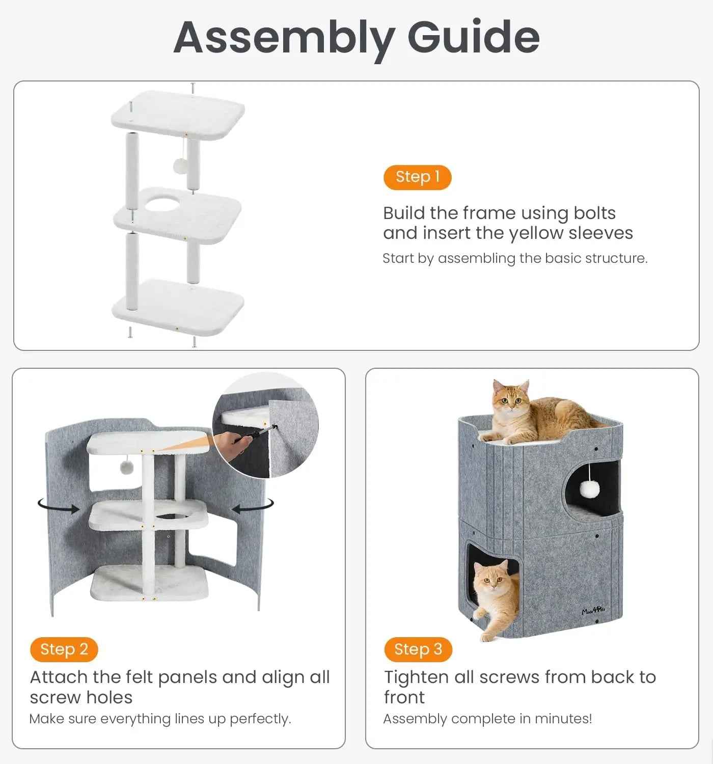 Indoor Cat House  Cozy Retreat for Cats