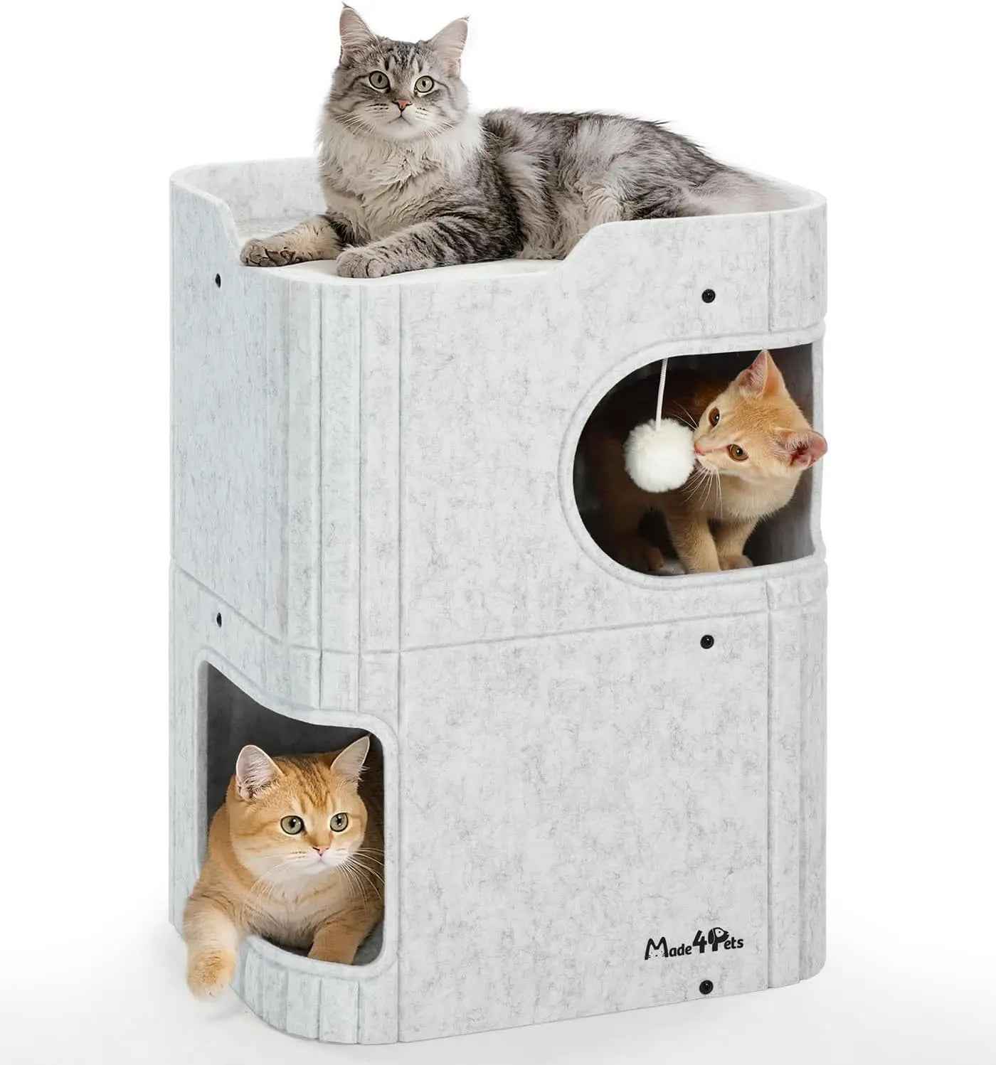 Indoor Cat House  Cozy Retreat for Cats