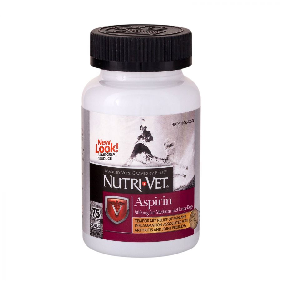 NV 300MG ASPIRIN F/LRG DOG 75/CT