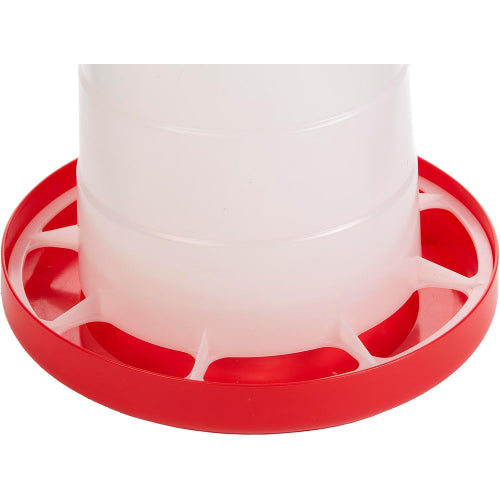 Little Giant Deluxe Poultry Feeder 3lb Hanging Chicken Feeder BPA-Free Plastic
