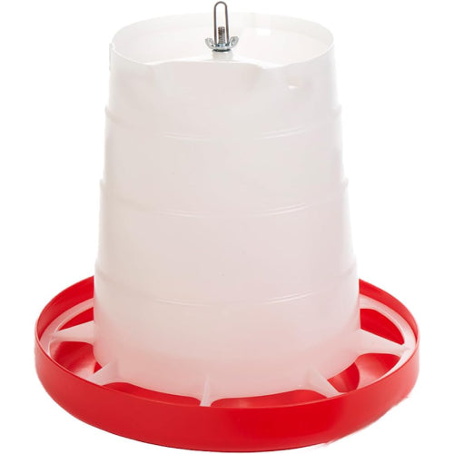 Little Giant Deluxe Poultry Feeder 3lb Hanging Chicken Feeder BPA-Free Plastic